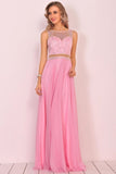 2024 New Arrival Scoop Chiffon With Beading A Line PREZ1NGQ