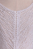 2024 V-Neck A Line Wedding Dresses Tulle Beaded Bodice P8PASBZZ