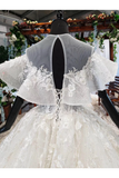 Gorgeous Ball Gown Big Wedding Dresses Princess Bridal Dress With STIPRBJ5CLK