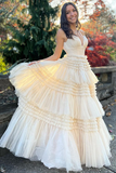 Sevy Daffodil A-line Doric Sweetheart Long Prom Dress