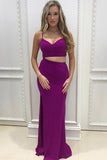 Simple Cheap Formal Spaghetti Straps Prom Dresses P9TBX12P