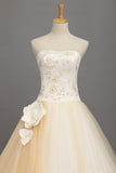 Ball Gown Quinceanera Dresses Sweetheart Floor Length With Handmade Flower PHGJBQMA