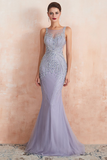 Mermaid V-Neck Long Evening Dress Prom Dress