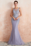 Mermaid V-Neck Long Evening Dress Prom Dress