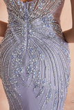 Mermaid V-Neck Long Evening Dress Prom Dress