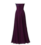 A-line Prom Dress Embroidery Evening Gown