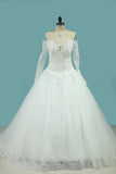 2024 Hot Wedding Dresses Sweetheart Ball Gown Tulle PQRPK4NX