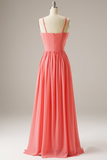 Gorgeous Pleating Long Evening Dress Prom Dress