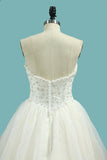 2024 Sweetheart Beaded Bodice Organza Wedding Dresses A PMJA5RX5