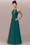 2024 Chiffon Bridesmaid Dresses Scoop With Ruffles PGE4325Y