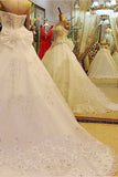 2024 Luxurious&Elegant Sweetheart Wedding Dresses With Beads And P8H3C8QP