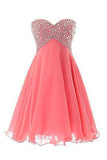 Short Mini Beaded Prom Homecoming Dresses