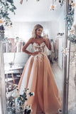 Sweetheart Tulle Prom Dress Appliques PQRLPK21