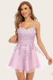 Blue Jay Spaghetti Straps Homecoming Dress