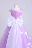 2024 Cute A-Line Ankle-Length Flower Girl Dresses With PQA6PPJ9