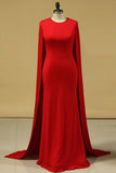 2024 Pregnant Scoop Sheath Spandex Evening Dresses PJM4PMRH