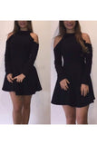 2024 High Neck Long Sleeves Homecoming Dresses A Line P8KJHDH2