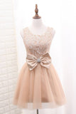 2024 Tulle & Lace Homecoming Dresses Scoop A PYNDYAHN