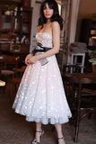 A-Line/Princess Sleeveless Halter Sweep/Brush Train Ruffles Satin Dresses