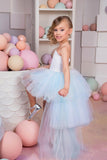 2024 Sweetheart A Line Flower Girl Dresses Tulle PQN9N357