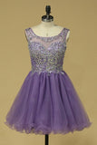 2024 Short/Mini Homecoming Dresses A Line P8EAJA9S