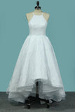 2024 New Arrival Lace Halter Prom Dress High PLEZNXAX