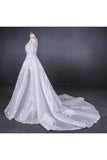 Gorgeous Long Sleeves Sweetheart Wedding Dress Bridal Dresses PCEDMHTT