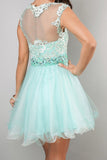 2024 Homecoming Dresses A Line Scoop Short/Mini PCCLBGM1