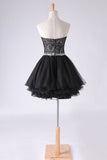 2024 Sweetheart A Line Short/Mini Homecoming Dress With PZD5Q659