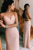 Sparkling Sequined Prom Dress With PYA2BZT1