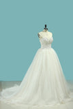 2024 Sweetheart Beaded Bodice Organza Wedding Dresses A PMJA5RX5