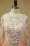 2024 Scoop Long Sleeves Wedding Dresses Mermaid Tulle With PNMDHJPQ