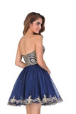 2024 Homecoming Dresses A Line/Princess Sweetheart Tulle PGZY2ZHT