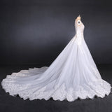 Elegant Long Sleeves Lace Wedding Dresses Beautiful Bridal Dresses