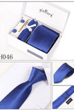 Dark Royal Blue Tie Set