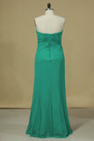 2024 Sweetheart Sheath Bridesmaid Dress With P4NTM8F3