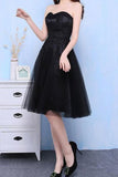 2024 New Arrival Homecoming Dresses Sweetheart Tulle With Applique PXJLK3LZ