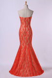 2024 Prom Dresses Sweetheart Mermaid Floor Length With Trumpet PJSEPGHJ