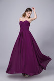 Affordable Bridesmaid Dresses/Prom Dresses A-Line Sweetheart Floor-Length P53NYCHB