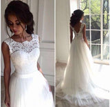 A-line Wedding Dress High Waist Wedding Dress Fashion Wedding Dresses