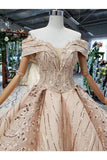 Ball Gown Wedding Dresses Off The Shoulder Top Quality P6M93KS8