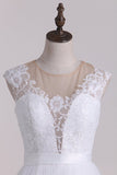 2024 Scoop Wedding Dresses Open Back A P9A6Y6QQ