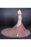 Gorgeous Sweetheart Mermaid Tulle Prom Dress Long PZTB59NZ