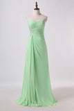 2024 Prom Dress Column Beaded Floor Length With Slit And P3S47J4S