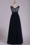 2024 New Arrival Off The Shoulder A Line Prom Dresses With Beads And Embroidery PTA7KH3P