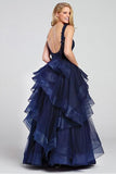 2024 Prom Dresses A Line Tulle With PQ4J9P9K