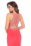 2024 Spandex Scoop With Beading Prom Dresses P5KBHHL8