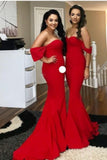 2024 Prom Dresses Mermaid Sapndex Sweep Train Cheap PG8143ZC