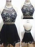 Halter Short Prom Dresses Charming Homecoming Dresses Homecoming Dresses