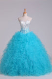 2024 Bicolor Sweetheart Quinceanera Dresses Ball Gown P5AQ43XB